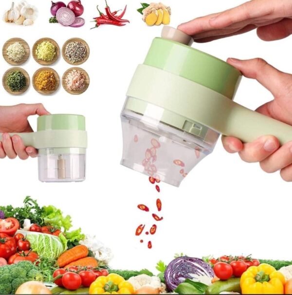 4 in 1 Electric Vegetable Cutter